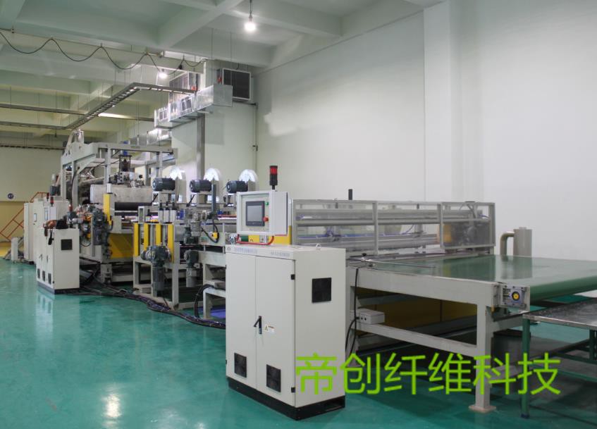 Polymer mattress production line