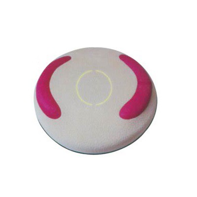 3D round hollow groove pad