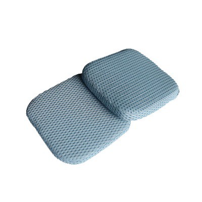 3D square rounded cushion